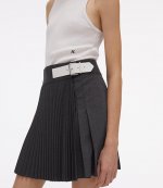 HELMUT LANG WOOL MINI KILT
