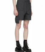 HELIOT EMIL LAYERED GREY SHORTS