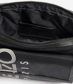 KENZO BLACK LOGO BELT BAG