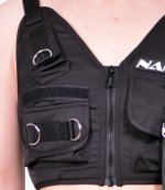 NAMILIA TACTICAL VEST TOP BLACK