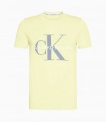 CALVIN KLEIN VEGETABLE DYE MONOGRAMM SLIM TEE