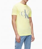 CALVIN KLEIN VEGETABLE DYE MONOGRAMM SLIM TEE