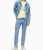 CALVIN KLEIN VEGETABLE DYE MONOGRAMM SLIM TEE