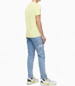 CALVIN KLEIN VEGETABLE DYE MONOGRAMM SLIM TEE