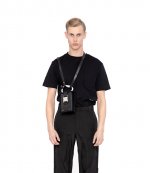 HELIOT EMIL LEATHER CARABINER PHONE SLING