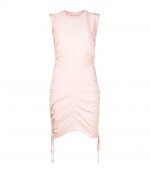 ALEXANDER WANG WASH AND GO H T.TWIST JSY DRESS W/SIDE TIES