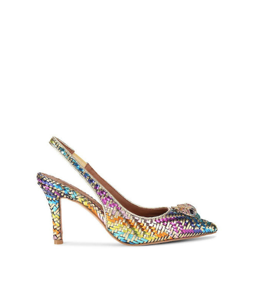 Belgravia High Multicolor Synthetic Courts Slingback