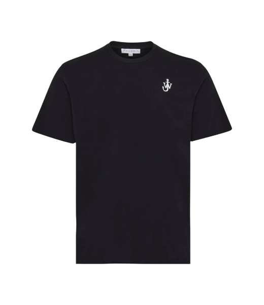 Anchor Embroidery Black T-Shirt