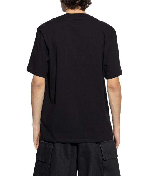 Anchor Embroidery Black T-Shirt
