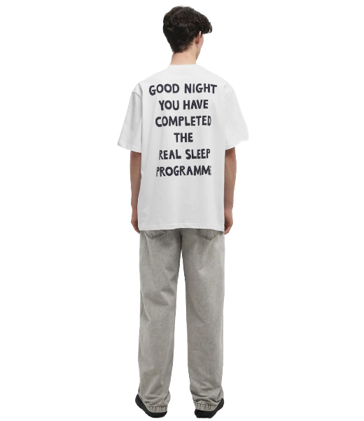 White JWA Back Print T-Shirt