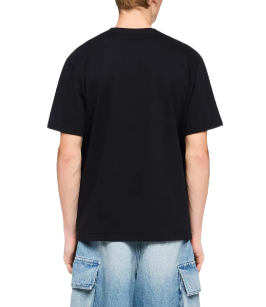 Logo Embrodery Black T-Shirt