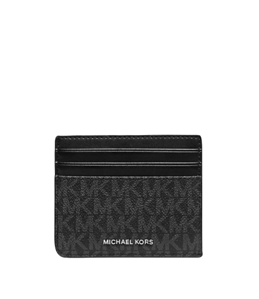 Hudson Black Logo Wallet Card case