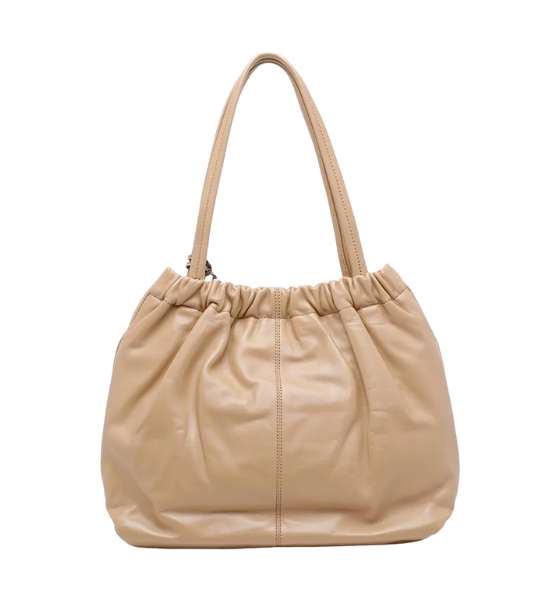Camel Leather The Cristina Tote Bag