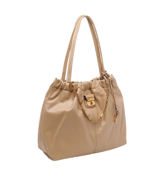 Camel Leather The Cristina Tote Bag