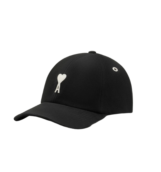 Black Ami De Coeur Felt Cap