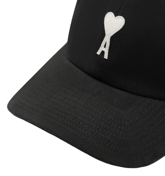 Black Ami De Coeur Felt Cap
