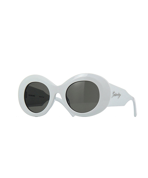 White Black Lens Balenciaga Eyewear