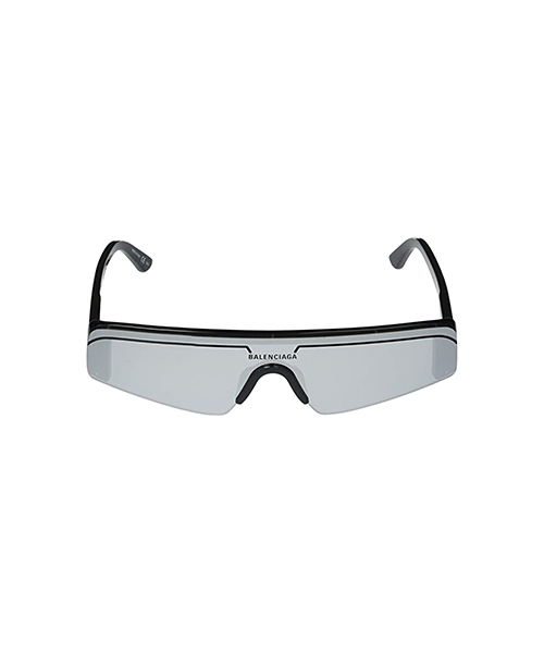 Black Silver Lens Balenciaga Eyewear