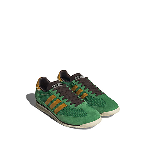 Wales Bonner SL72 Green Knit Originals Sneakers