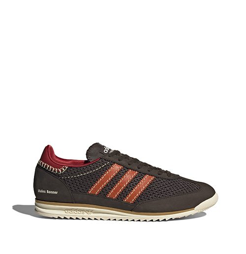Wales Bonner SL72 Brown Knit Originals Sneakers