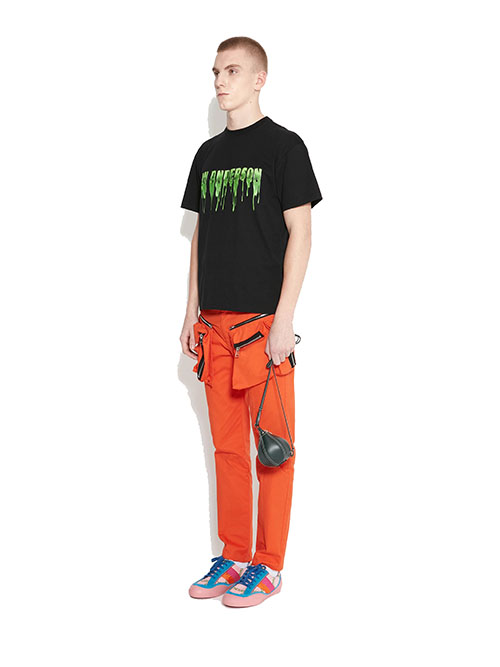 Slime Logo Classic Black Green T-Shirt
