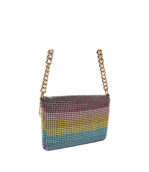 SM Party Multi0ther Rainbow Stones Shoulder Bag