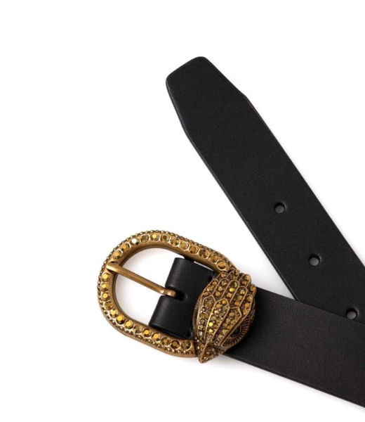 Black Leather Mayfair 30 Belt