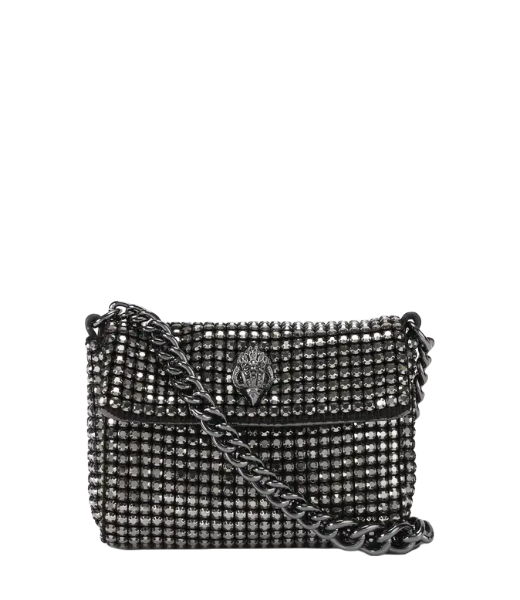 Mini Party Gunmetal Xbody Bag