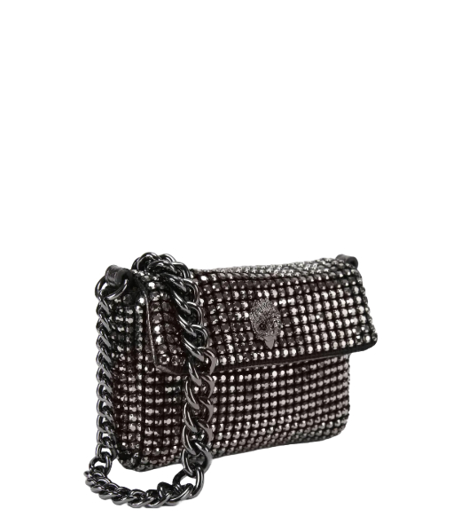 Mini Party Gunmetal Xbody Bag