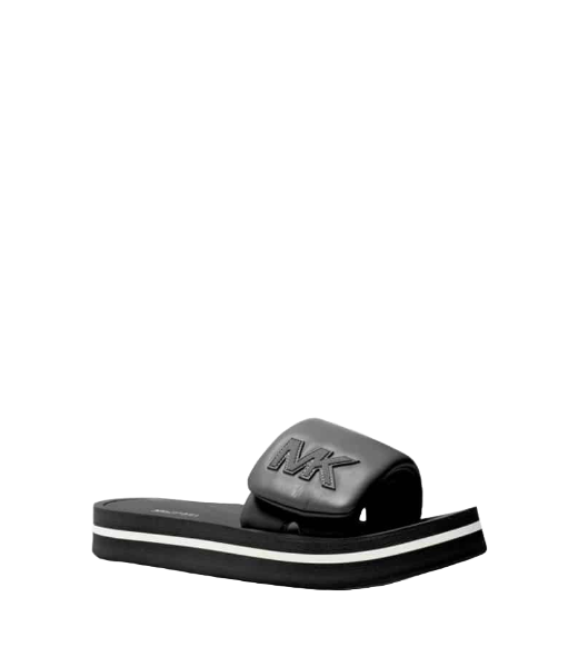 MK Black Platform Slide
