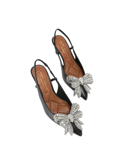 Belgravia Black Courts Bow Sling