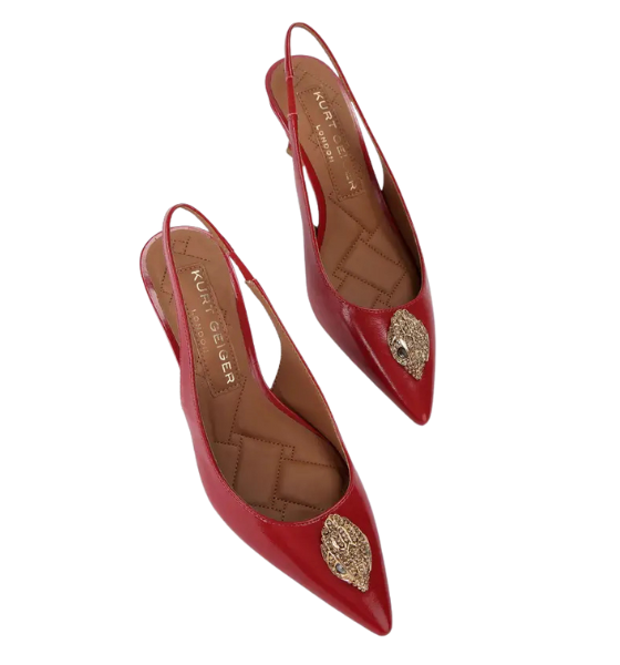 Burgundy Belgravia Sling Back