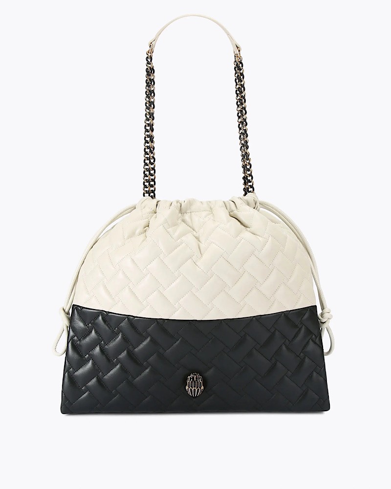 Black/White Kensington Drawstring E
