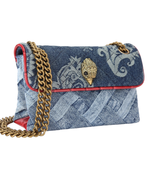 Blue Denim Mini Kensington Soft Bag