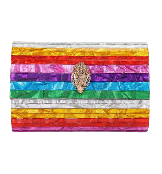 Multicolor Party Eagle Clutch