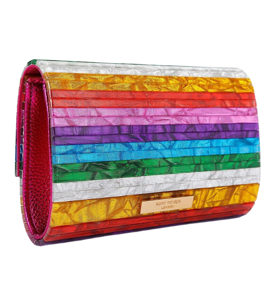 Multicolor Party Eagle Clutch