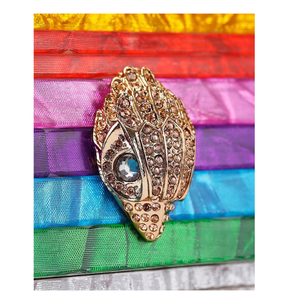 Multicolor Party Eagle Clutch