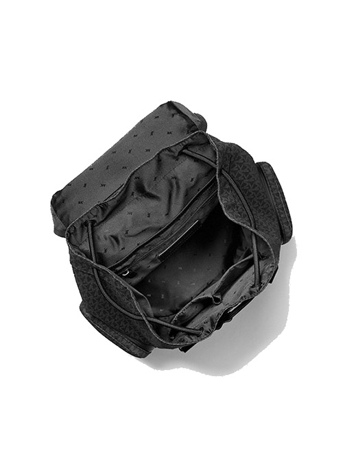 City Black Logo Backpack