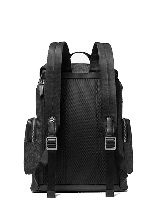 City Black Logo Backpack