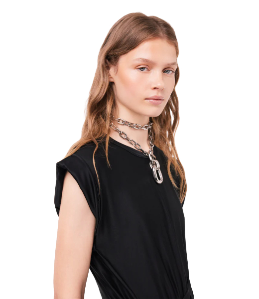 Silver XL Link Pendant Sautoir