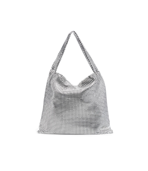 Cabas Ville Silver Bag
