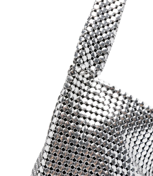 Cabas Ville Silver Bag
