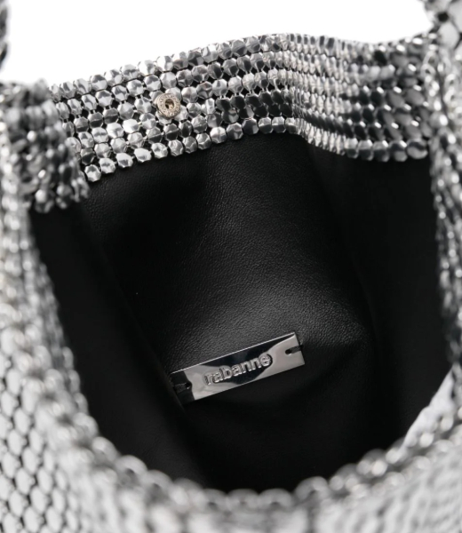 Cabas Ville Silver Bag