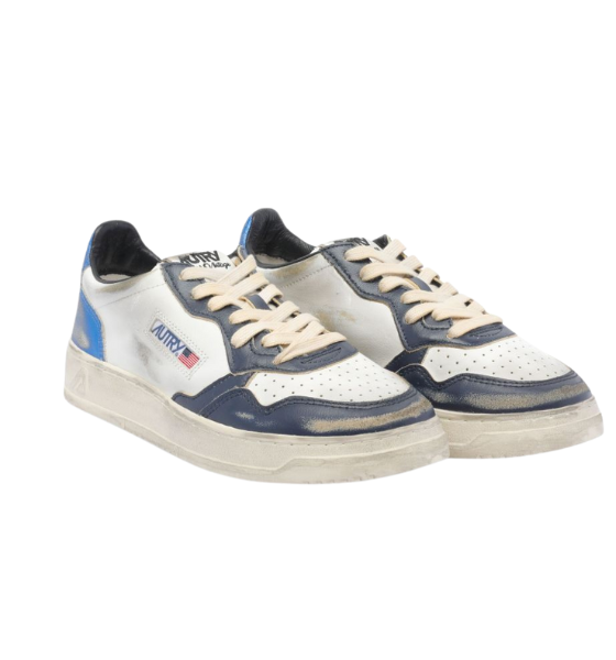 Super Vintage Low Man Leaty/Leat White/Black/Space