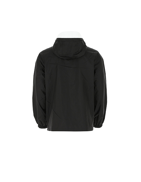 KENZO BLACK SHORT SCOOTER PARKA/RAIN COAT