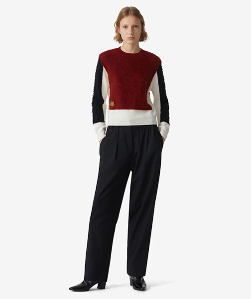KENZO BLACK CARROT PANTS