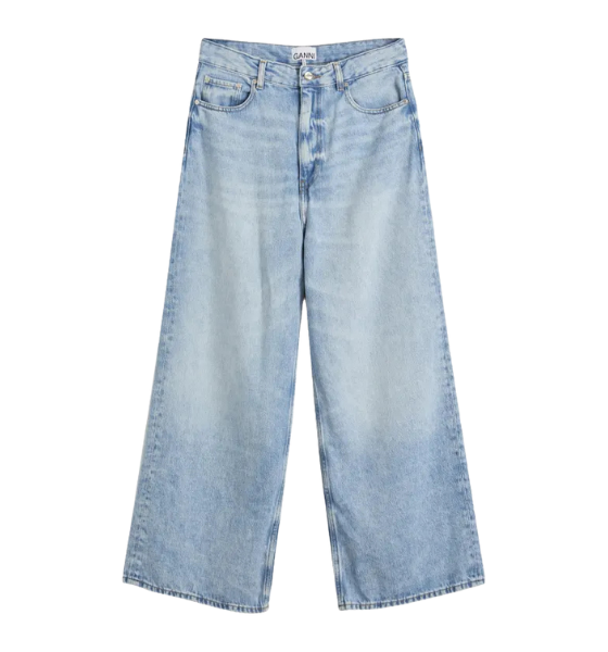 Soft Rigid Denim Baggy Jeans