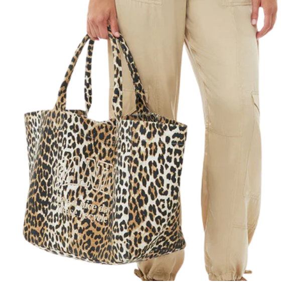 Leopard Print Shopper XXL Bag