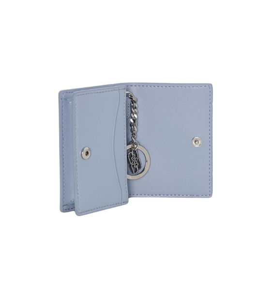 Soft Chambray Ganni Bou Card holder With Flap Animals