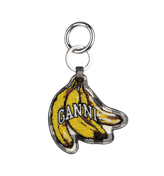Banana Keyring Velvet
